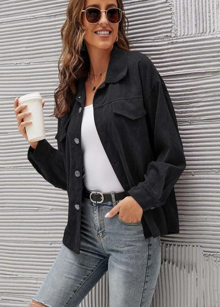 Drune | Moderne Cordjacke