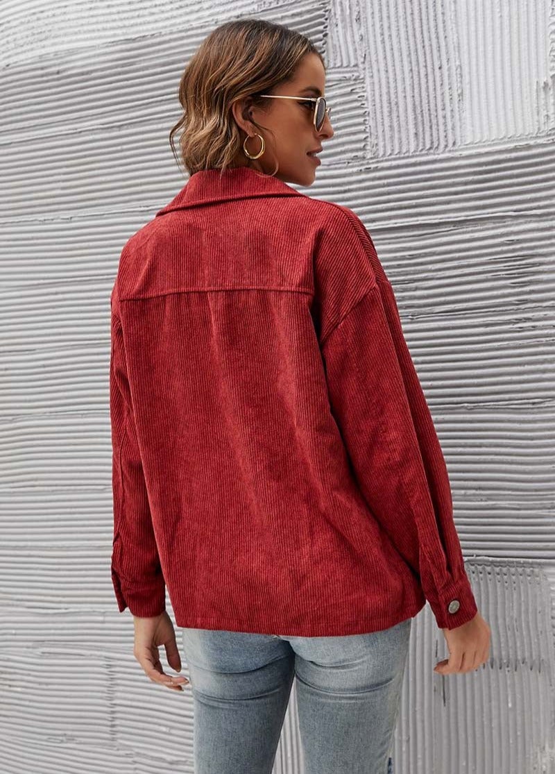 Drune | Moderne Cordjacke