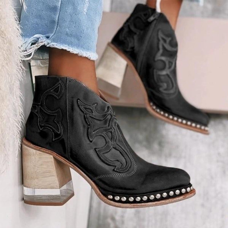 Drune | Lässige Cowboy Ankleboots