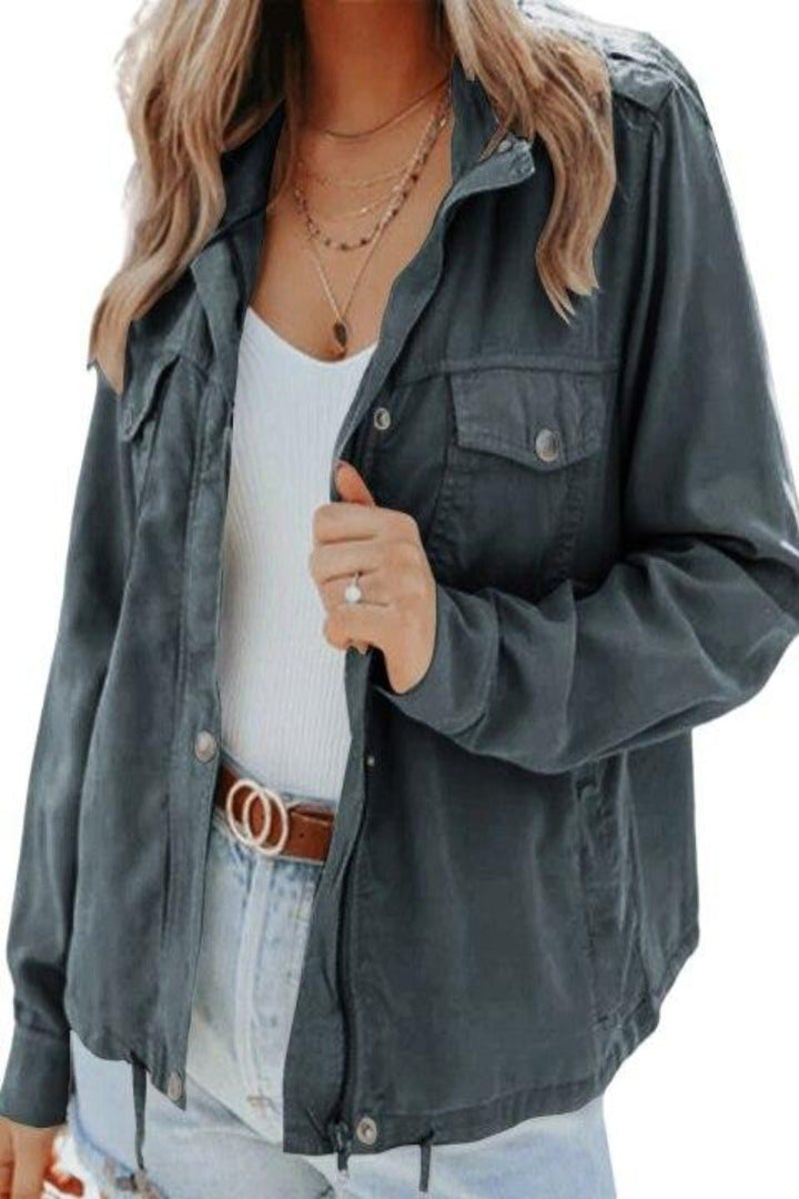 Drune | Lässige Übergangsjacke mit Reisverschluss
