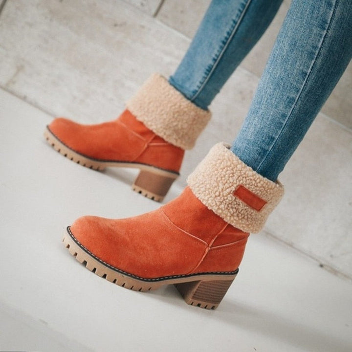 Drune | Elegante Winter Stiefel mit Absatz für Frauen