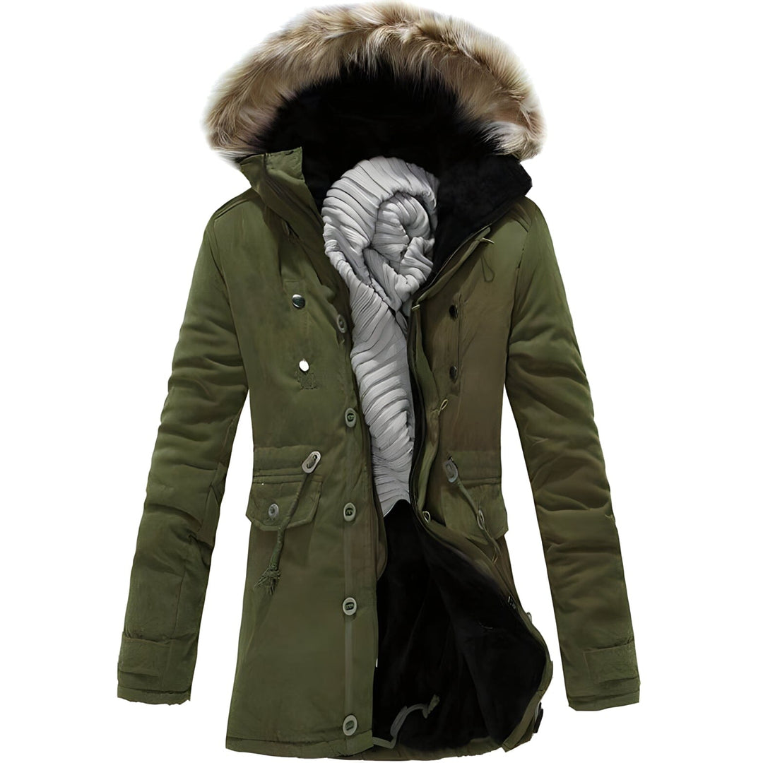 Drune | Summit Kunstpelz Winterjacke
