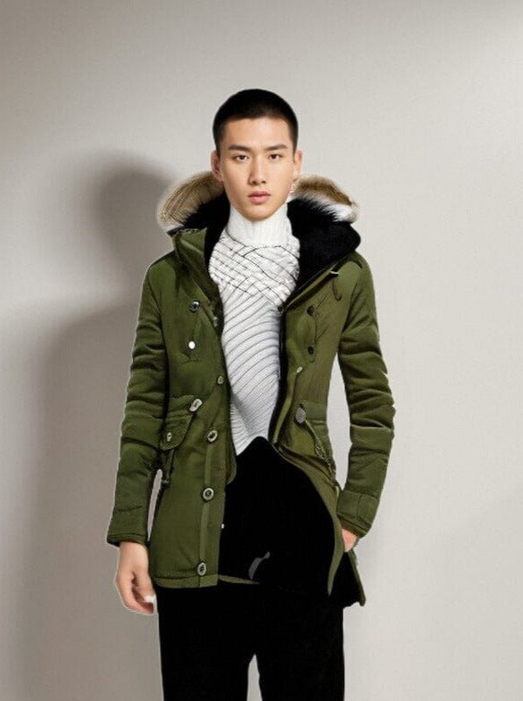 Drune | Summit Kunstpelz Winterjacke