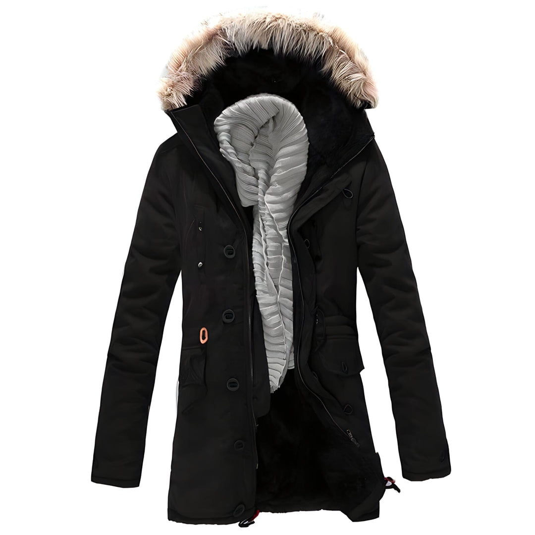 Drune | Summit Kunstpelz Winterjacke