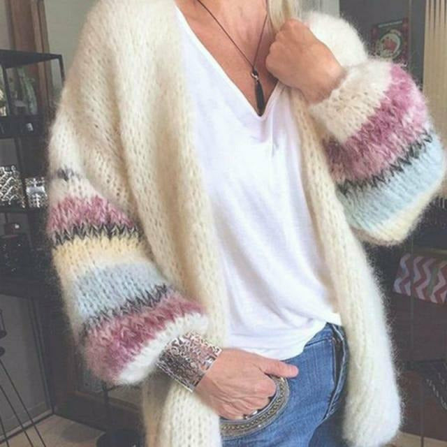 Drune | Gestreifte Strickjacke Mit Klassischem Design