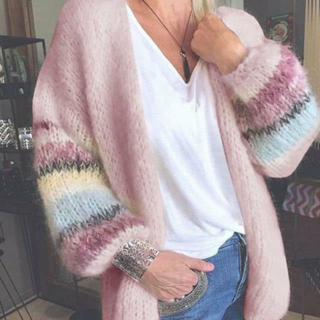 Drune | Gestreifte Strickjacke Mit Klassischem Design