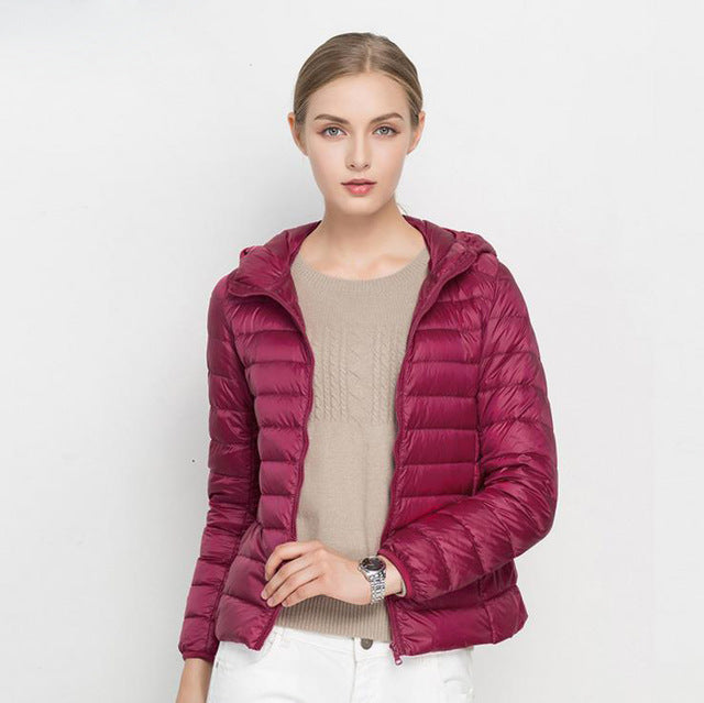Drune | Leichte Jacke "Urban Chic aus Daunen