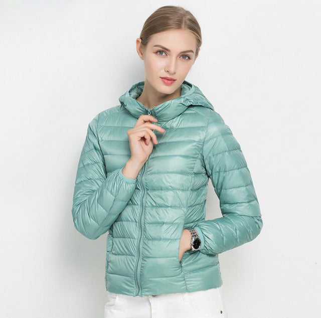 Drune | Leichte Jacke "Urban Chic aus Daunen