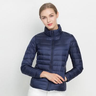 Drune | lebendige grüne Pufferjacke für Herbst und Winter für Damen