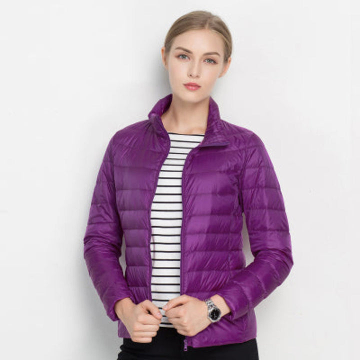 Drune | Damen Steppjacke mit Langen Ärmeln und Warmem Futter