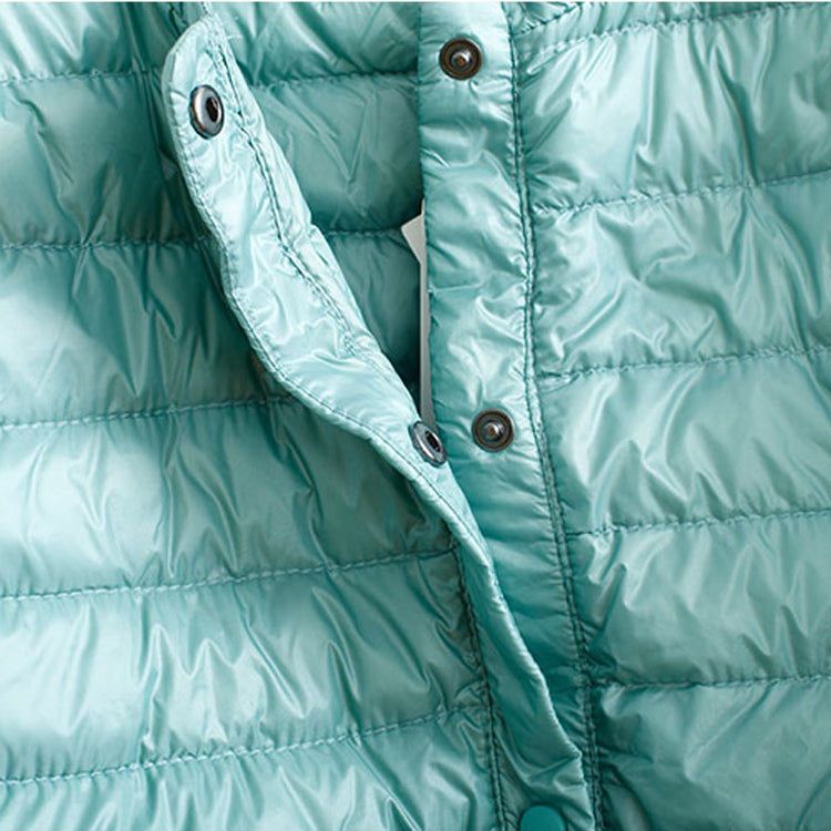 Drune | Daunenjacke ohne Kragen "Elegance Essential"