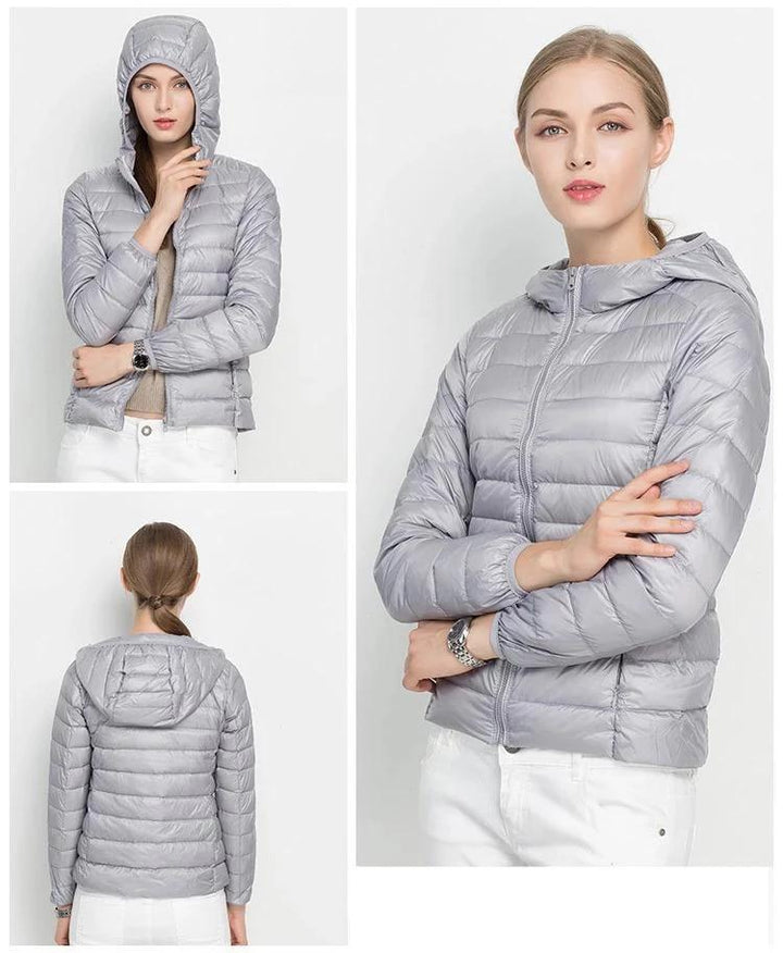 Drune | Daunenjacke mit Kapuze Damen