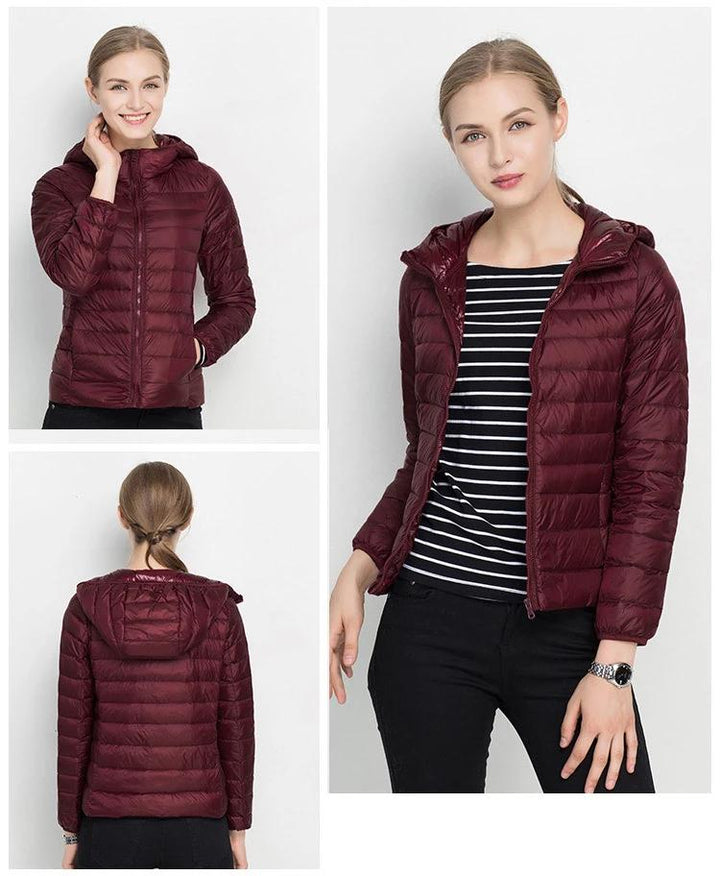 Drune | Daunenjacke mit Kapuze Damen
