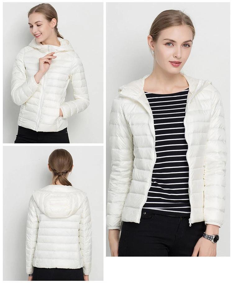 Drune | Daunenjacke mit Kapuze Damen