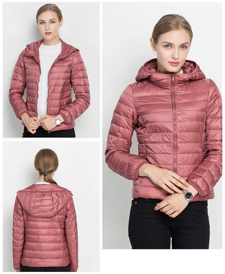 Drune | Daunenjacke mit Kapuze Damen
