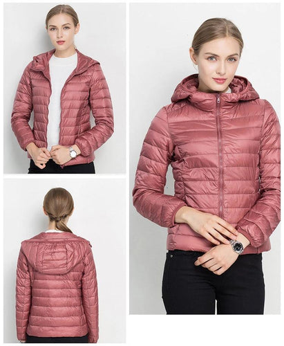 Drune | Daunenjacke mit Kapuze Damen