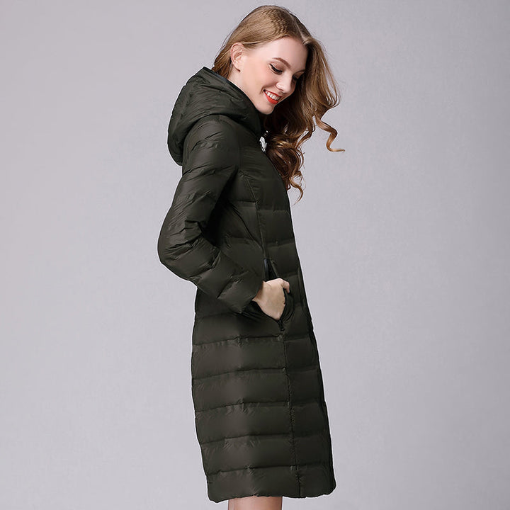 Drune | Elegante Leichtigkeit" nahtloser langer Mantel