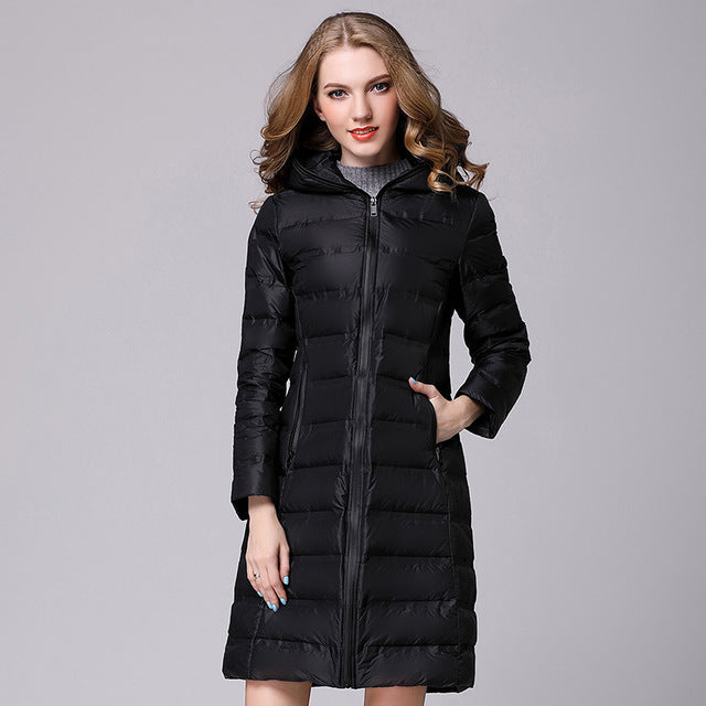 Drune | Elegante Leichtigkeit" nahtloser langer Mantel