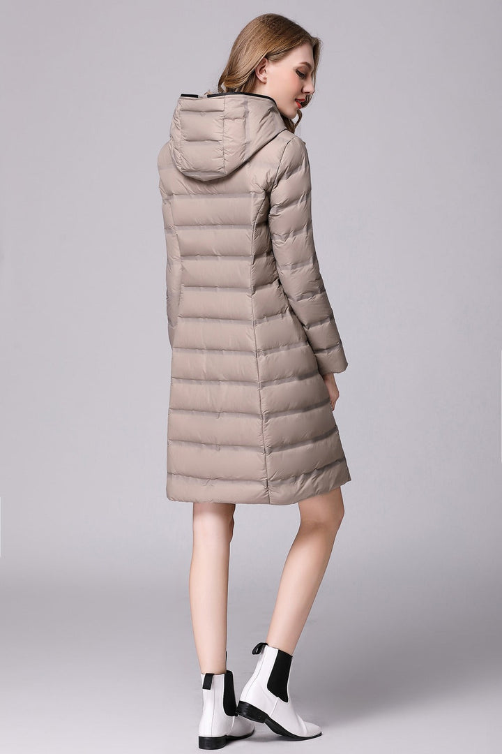 Drune | Elegante Leichtigkeit" nahtloser langer Mantel