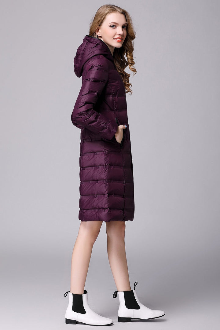 Drune | Elegante Leichtigkeit" nahtloser langer Mantel