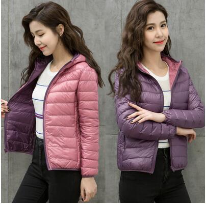 Drune | Wendbare Ultra Leichte Damen-Daunenjacke