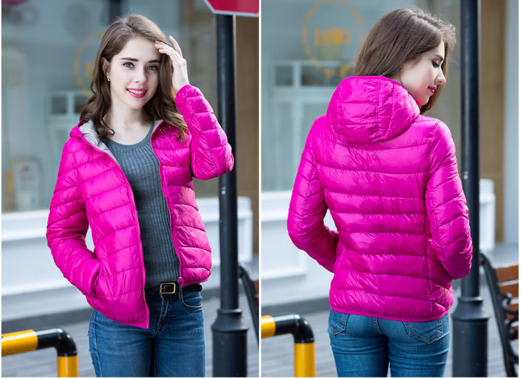 Drune | Wendbare Ultra Leichte Damen-Daunenjacke