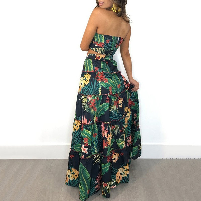 Drune | Zwei Teile Bandeau Maxi