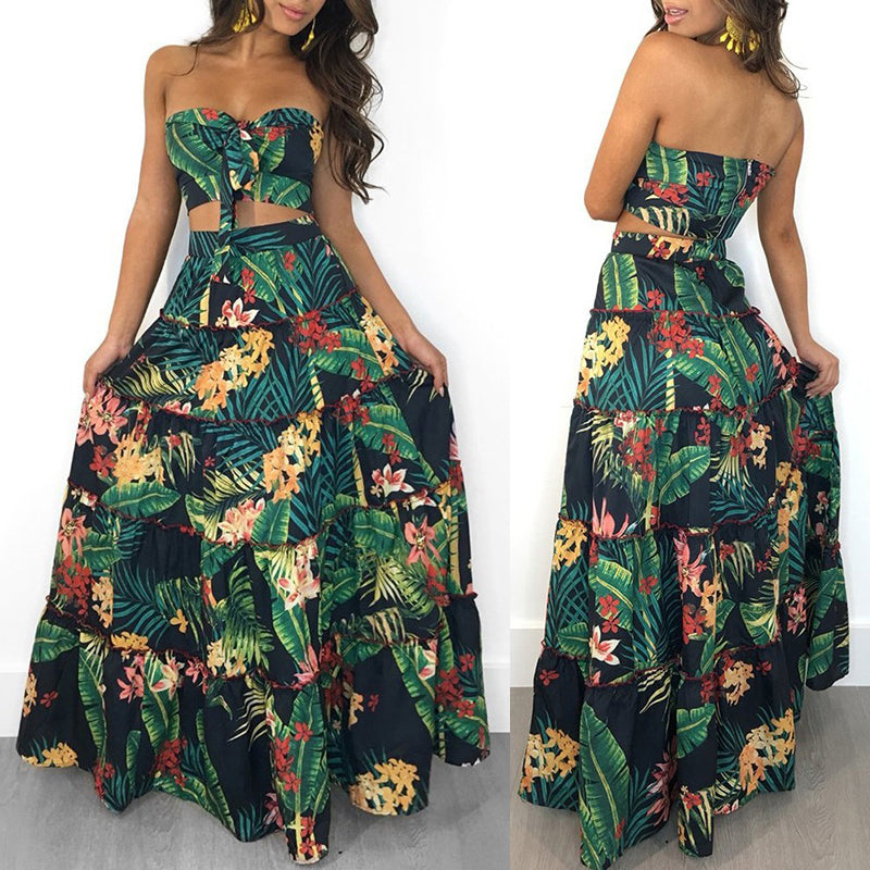 Drune | Zwei Teile Bandeau Maxi