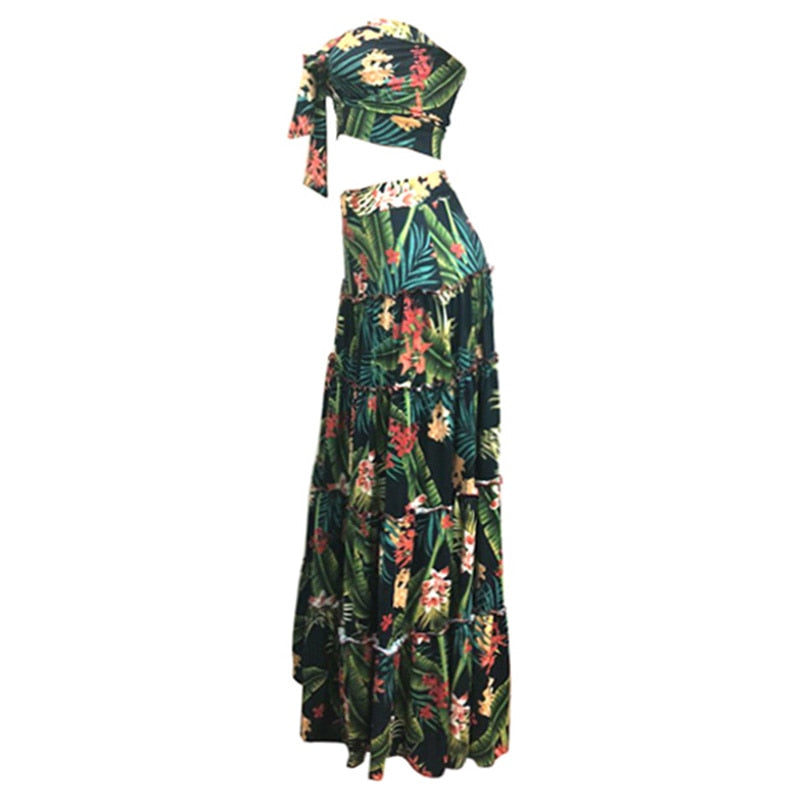 Drune | Zwei Teile Bandeau Maxi