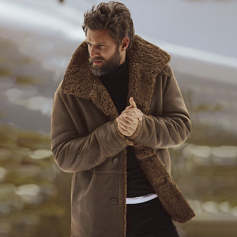 Drune | Herren Winterparka Warm Und Dick Gefüttert