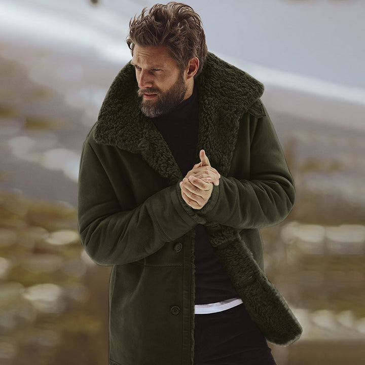 Drune | Herren Winterparka Warm Und Dick Gefüttert