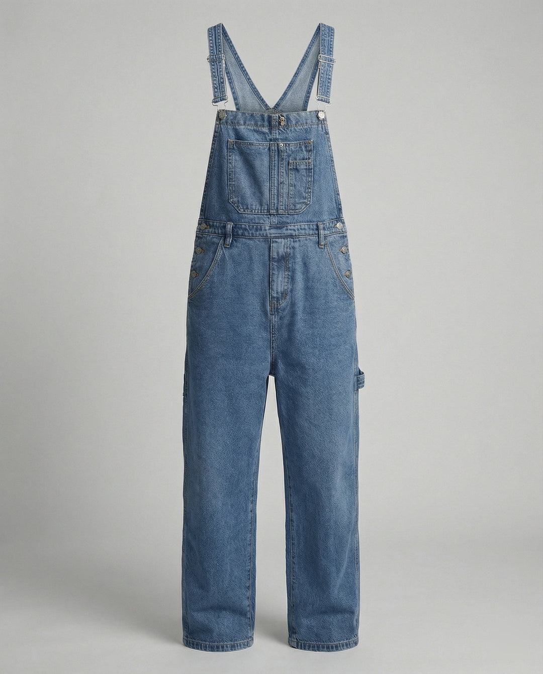 Freizeitkleidung Herren Jeans Latzhose Weit