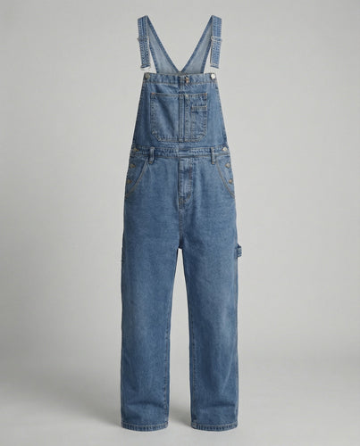Freizeitkleidung Herren Jeans Latzhose Weit