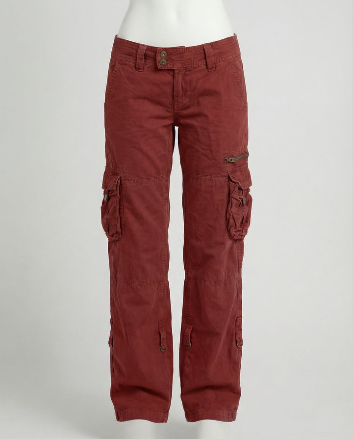 Drune - Elegante Cargohose für Damen Moderner Schnitt