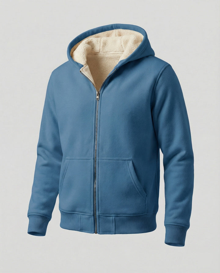 Drune | Warmer Fleecegefütterter Winterhoodie für Herren