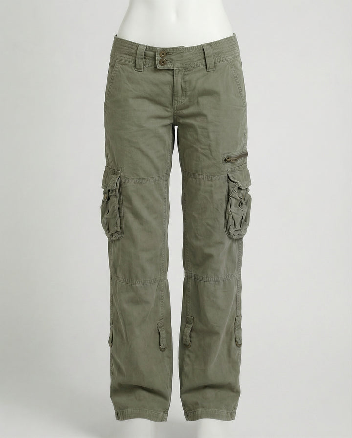 Drune - Elegante Cargohose für Damen Moderner Schnitt