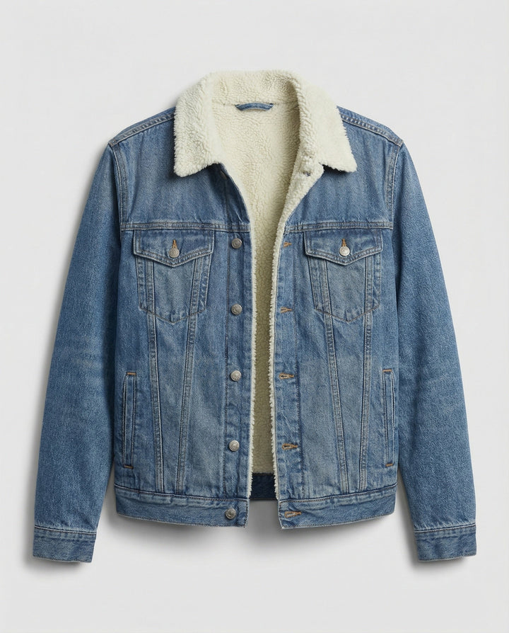 Drune | Warme Denimjacke Winter