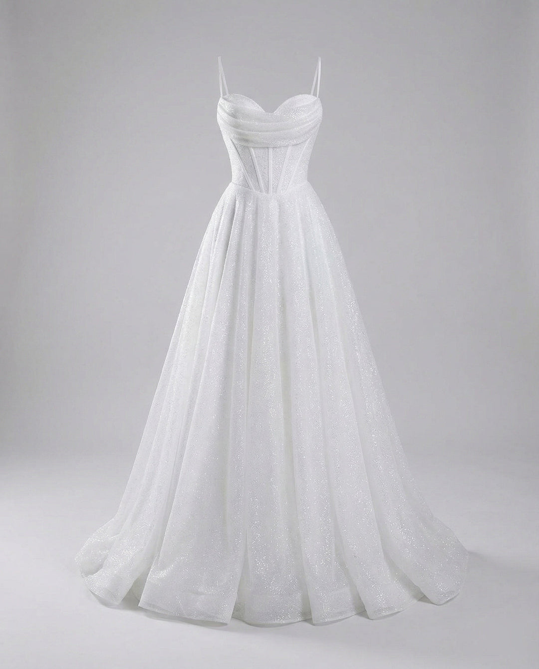 Drune | Glitter Ballkleid mit Schnürung
