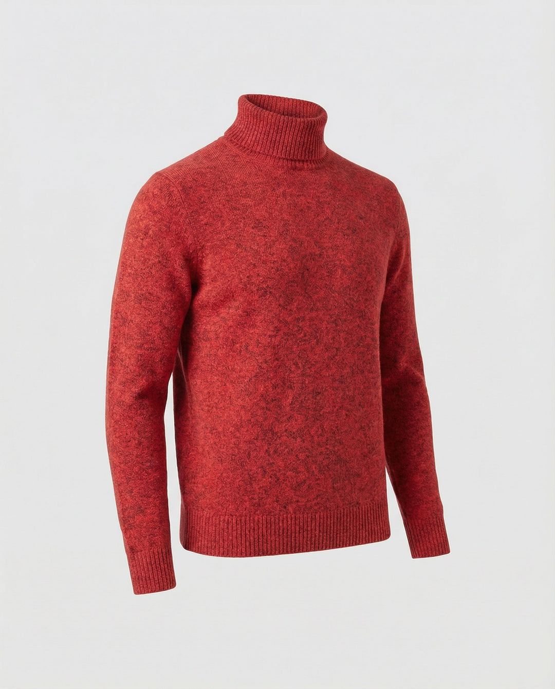 Herren Rollkragenpullover aus weichem Merinowolle Drune