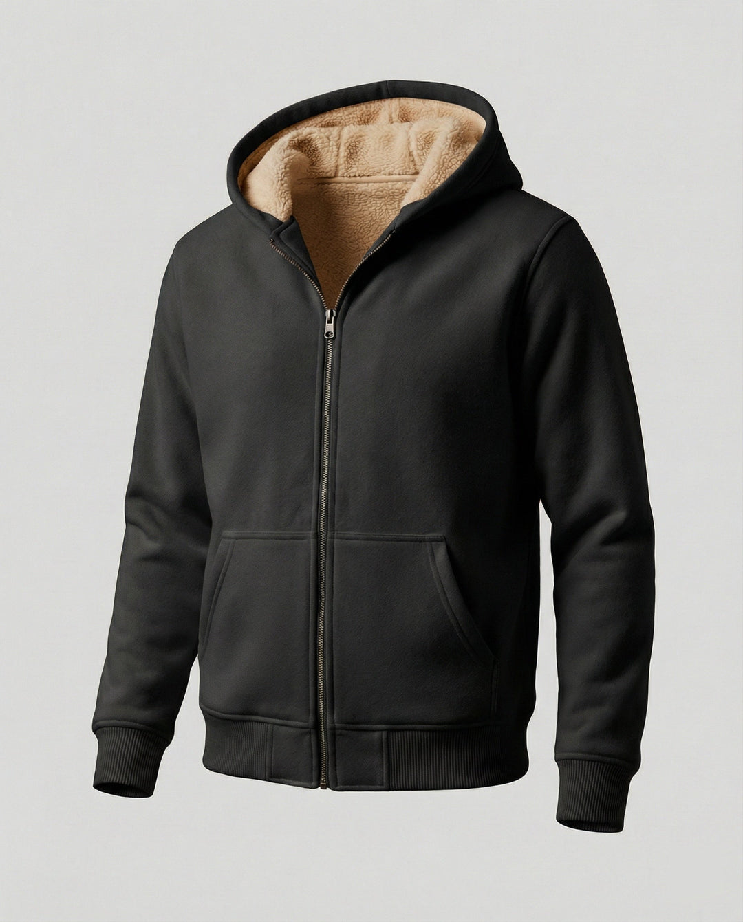 Drune | Warmer Fleecegefütterter Winterhoodie für Herren