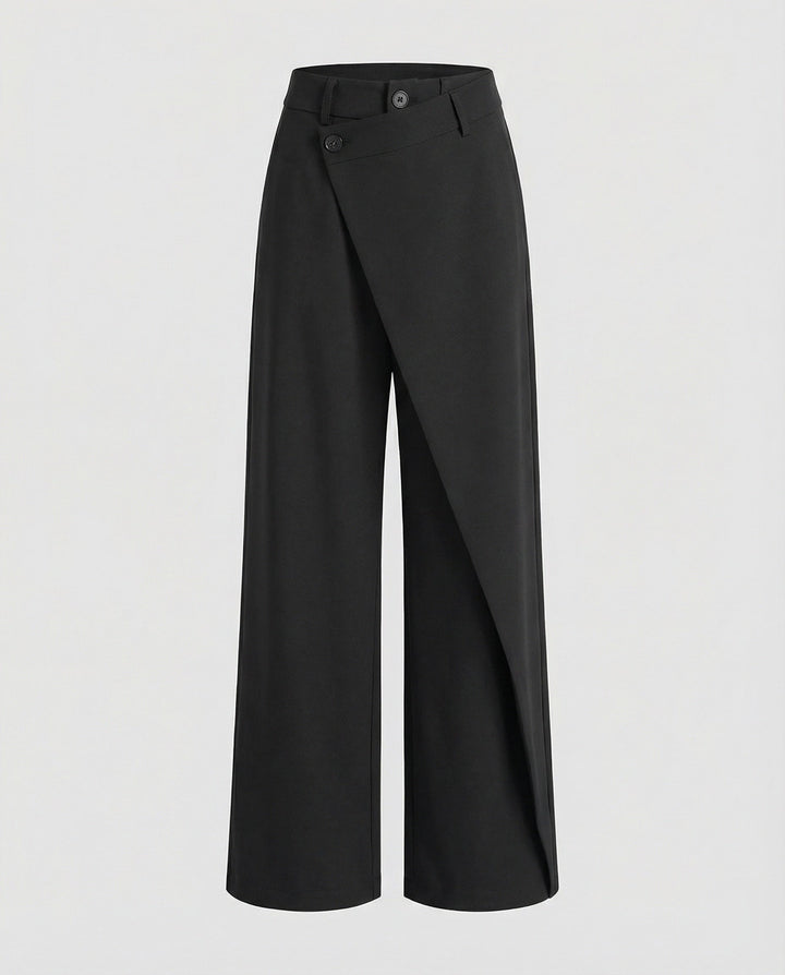 Drune | Asymmetrische Weite Hosen