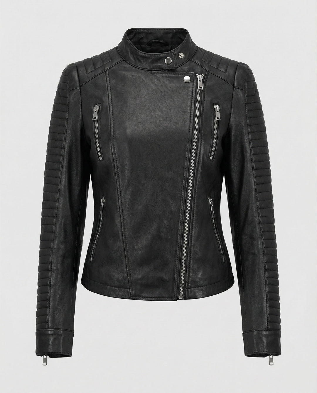Drune | Damen Lederjacke Stilvoll Zeitlos