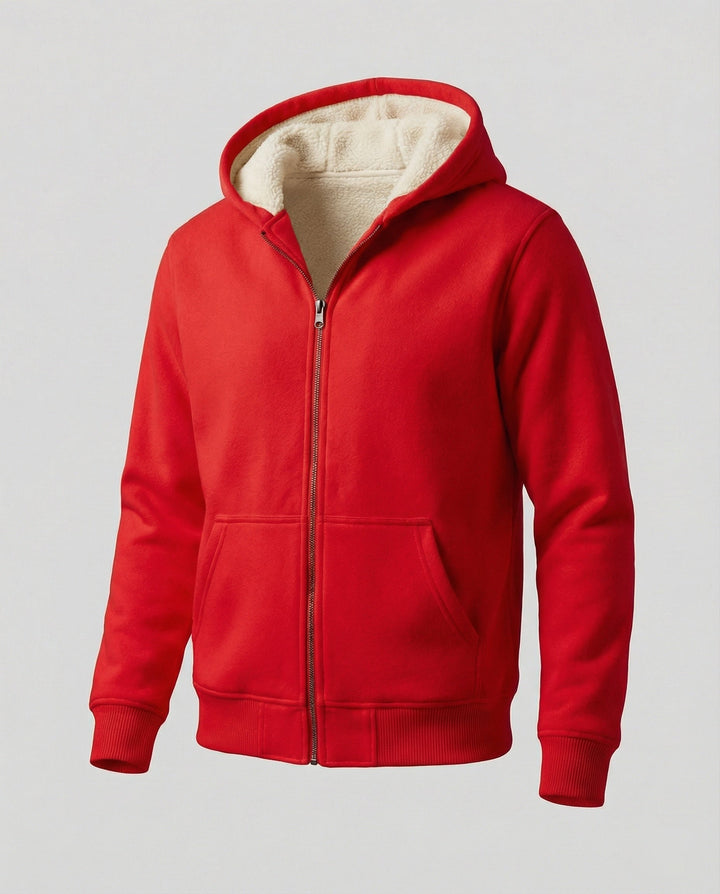 Drune | Warmer Fleecegefütterter Winterhoodie für Herren