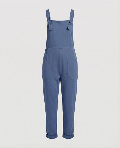 Damen Latzhose Baumwolle Casual