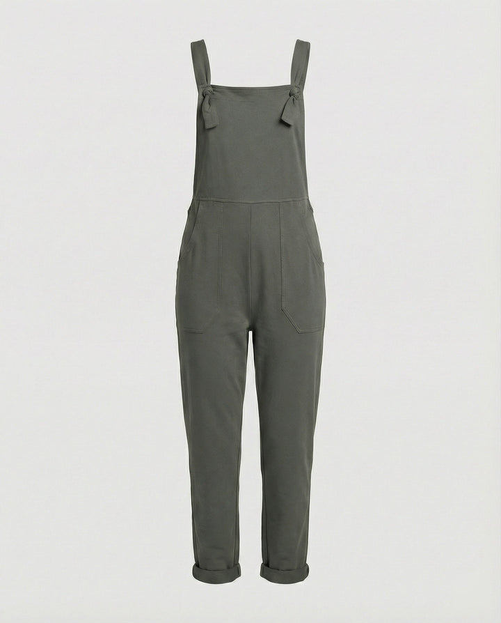 Damen Latzhose Baumwolle Casual