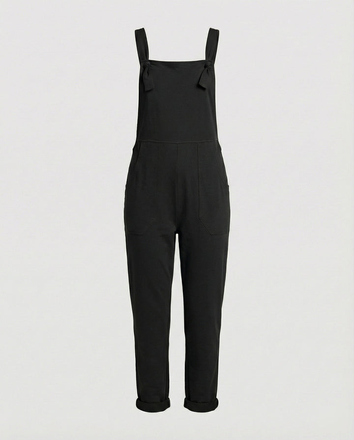 Damen Latzhose Baumwolle Casual