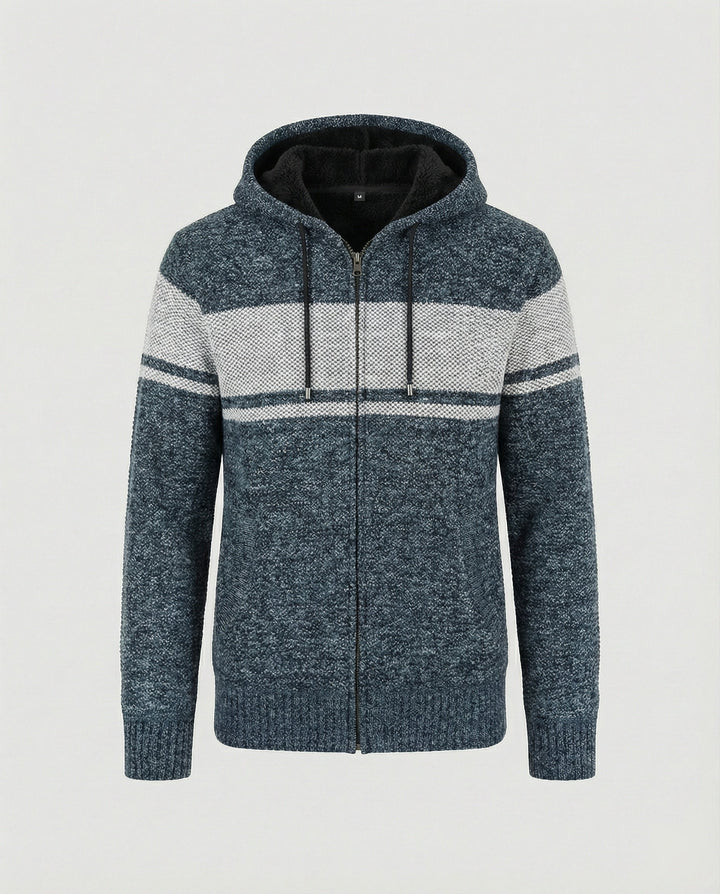 Lässige Herbst Strickjacke Kapuze