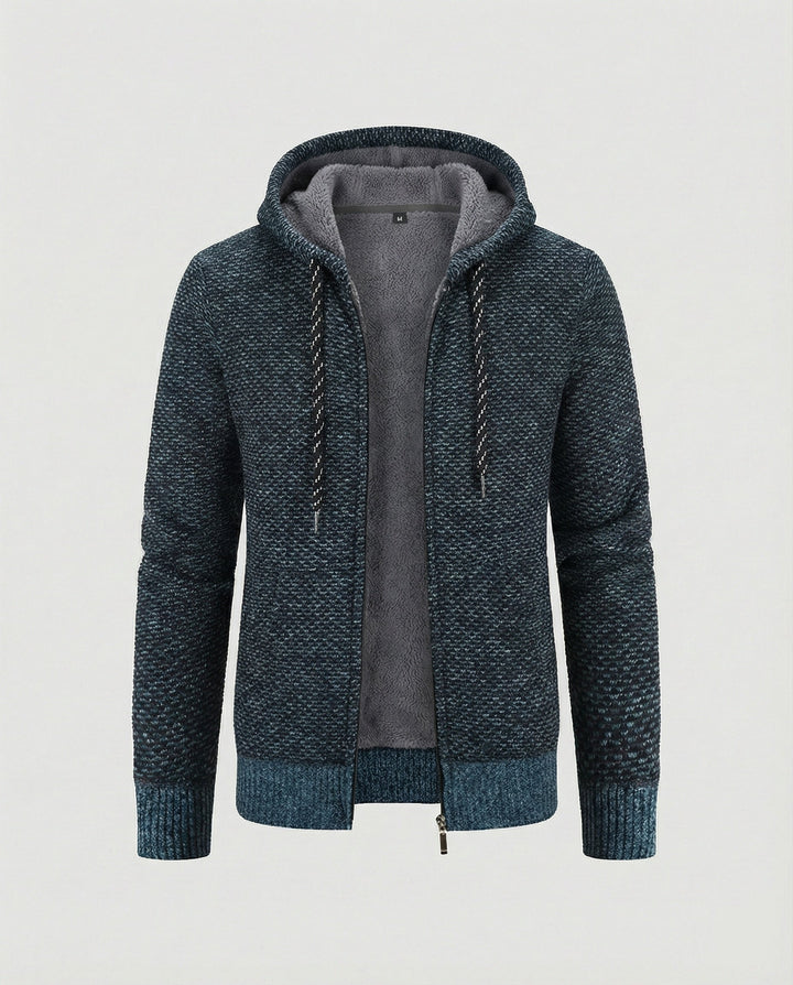 Lässige Herbst Strickjacke Kapuze