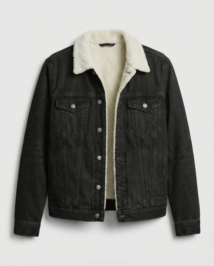 Drune | Warme Denimjacke Winter