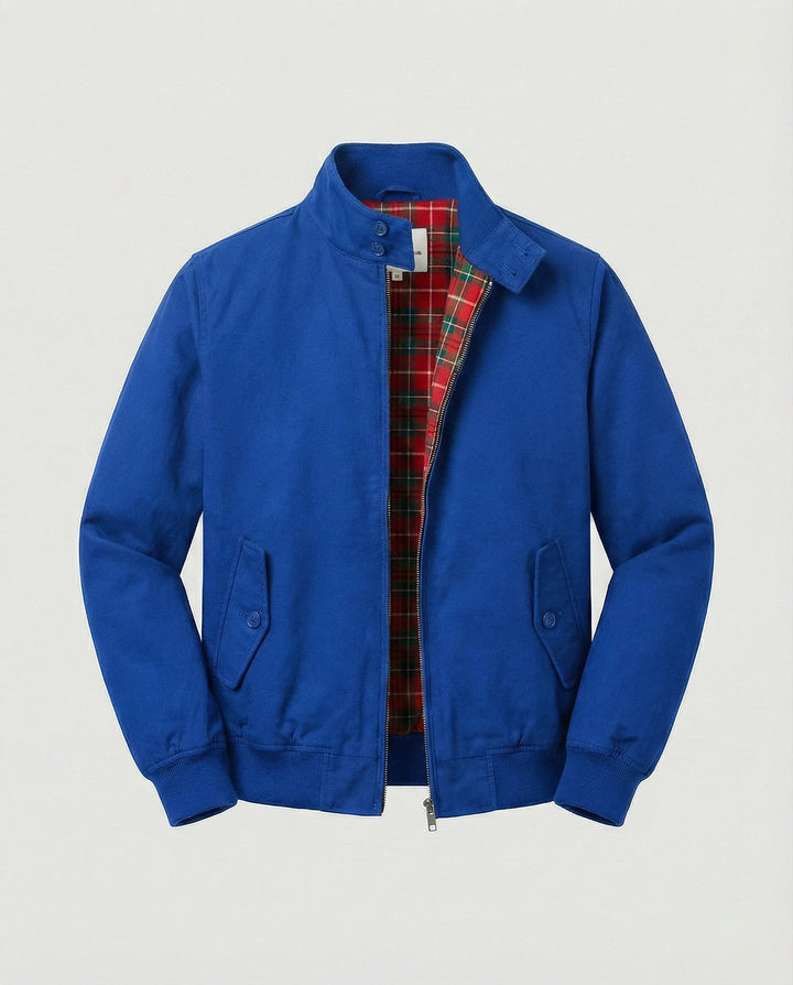 Herren Harrington-Jacke mit Reißverschluss